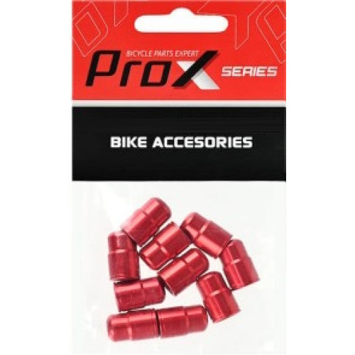 Valve cap ProX Alu AV-01 AV/Schrader red