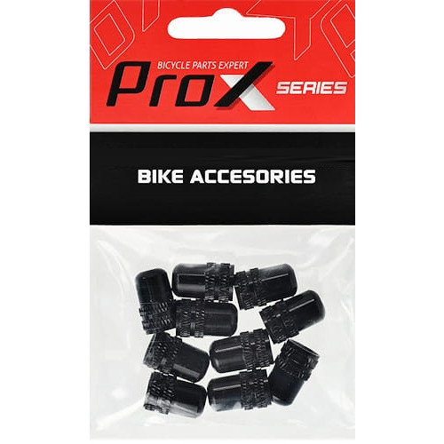 Valve cap ProX Alu AV-02 AV/Schrader black