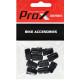 Valve cap ProX Alu AV-02 AV/Schrader black
