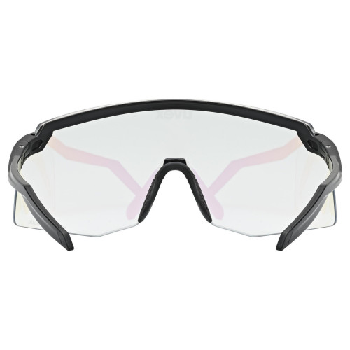 Glasses Uvex pace stage V black matt / mirror green