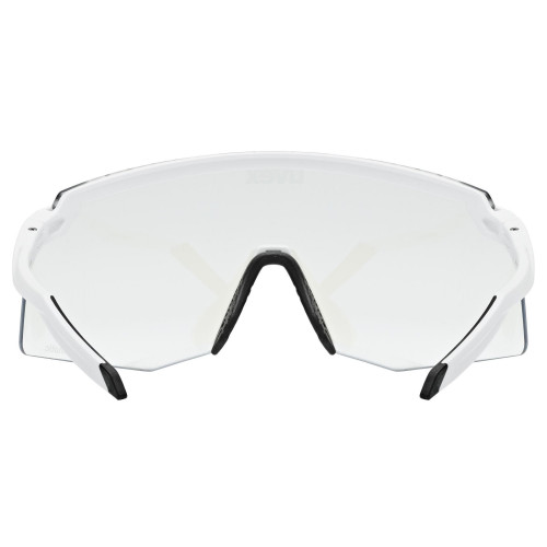Glasses Uvex pace stage V white matt / mirror blue