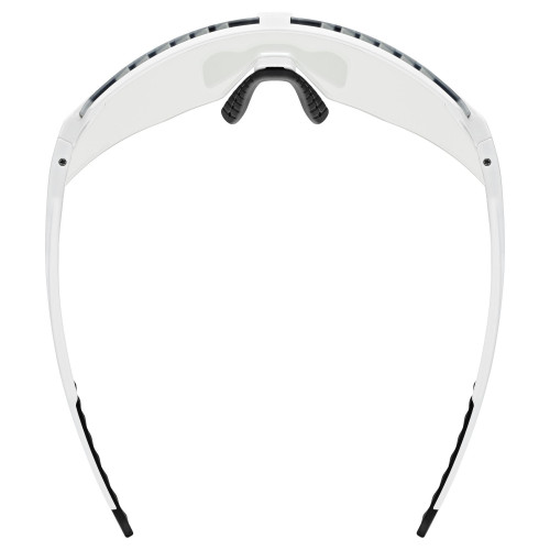 Glasses Uvex pace stage V white matt / mirror blue