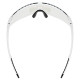 Glasses Uvex pace stage V white matt / mirror green