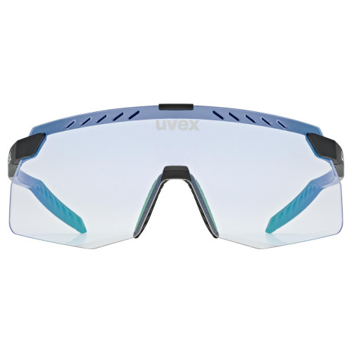 Glasses Uvex pace stage S V black matt / mirror blue