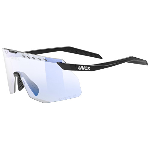 Glasses Uvex pace stage S V black matt / mirror blue