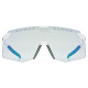 Glasses Uvex pace stage S V white matt / mirror green