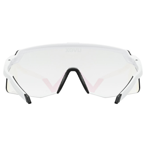 Glasses Uvex pace stage S V white matt / mirror green