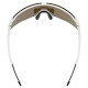 Glasses Uvex pace stage CV white matt / glossy green