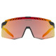 Glasses Uvex pace stage S CV black matt / racy red