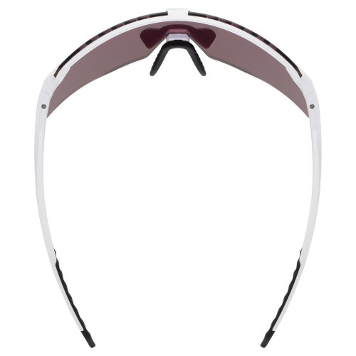 Glasses Uvex pace stage S CV white matt / mirror yellow