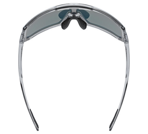 Brilles Uvex sportstyle 235 smoke transparent / mirror red