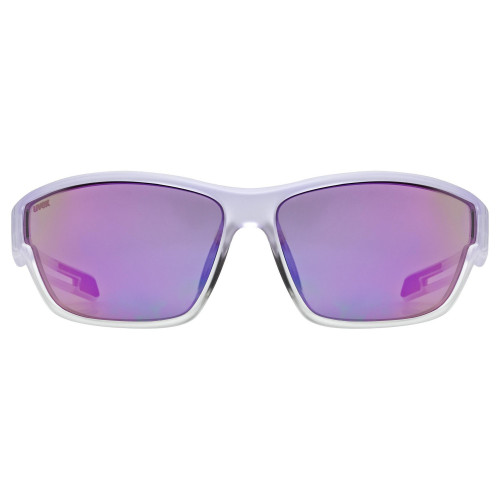 Brilles Uvex sportstyle 806 purple fade / mirror purple