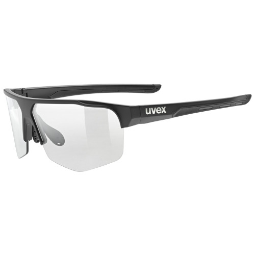 Brilles Uvex axos set black matt / mirror silver