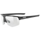 Brilles Uvex axos set black matt / mirror silver