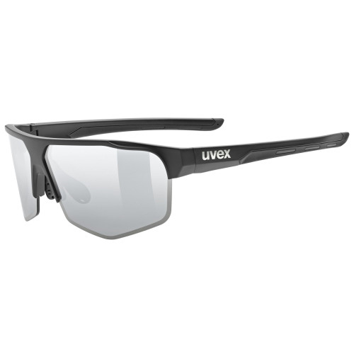 Brilles Uvex axos set black matt / mirror silver