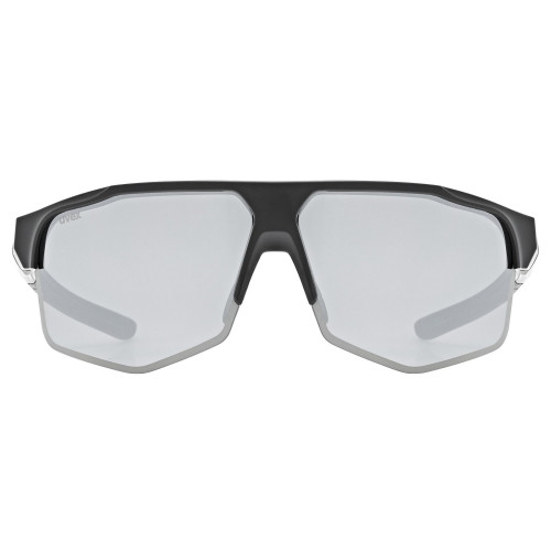 Brilles Uvex axos set black matt / mirror silver