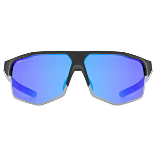Brilles Uvex axos set black mat / mirror blue