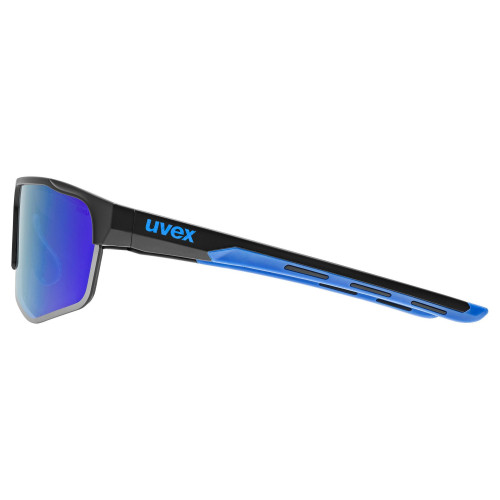 Brilles Uvex axos set black mat / mirror blue