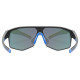 Brilles Uvex axos set black mat / mirror blue