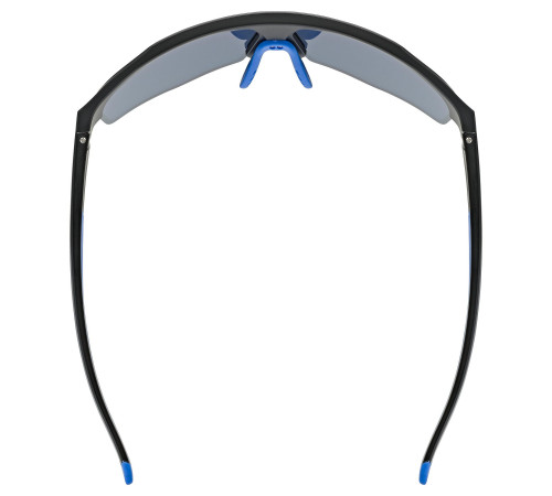 Brilles Uvex axos set black mat / mirror blue