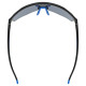 Brilles Uvex axos set black mat / mirror blue