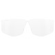 Brilles Uvex axos set white matt / mirror purple