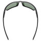 Brilles Uvex sportstyle 233 P black mat / mirror green