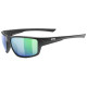Brilles Uvex sportstyle 230 black mat / mirror green