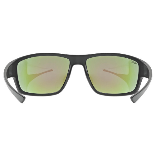 Brilles Uvex sportstyle 230 black mat / mirror green