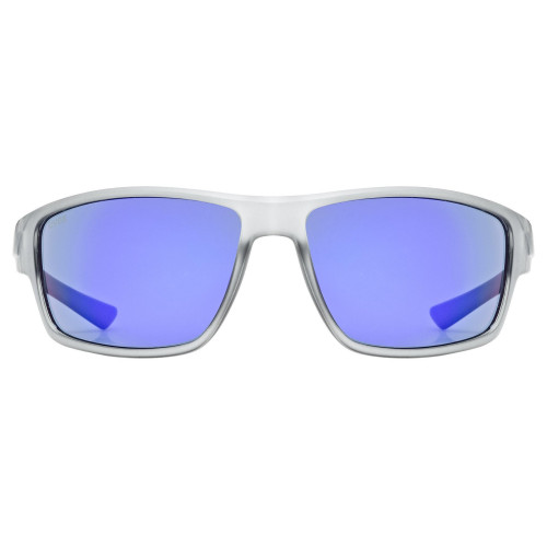 Brilles Uvex sportstyle 230 smoke transparent / mirror blue