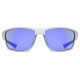 Brilles Uvex sportstyle 230 smoke transparent / mirror blue