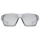 Brilles Uvex sportstyle 238 smoke mat / mirror silver