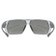 Brilles Uvex sportstyle 238 smoke mat / mirror silver