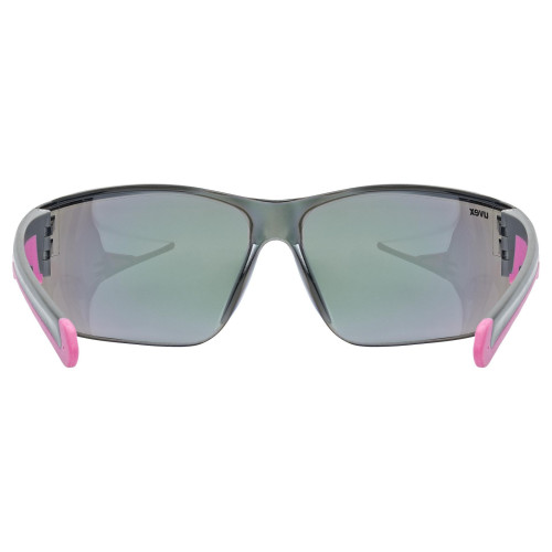 Brilles Uvex equate grey-pink matt / mirror pink