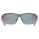 Brilles Uvex equate grey-pink matt / mirror pink