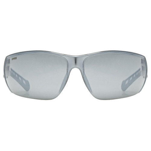 Brilles Uvex equate white matt / mirror silver