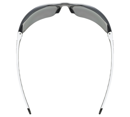 Brilles Uvex equate white matt / mirror silver