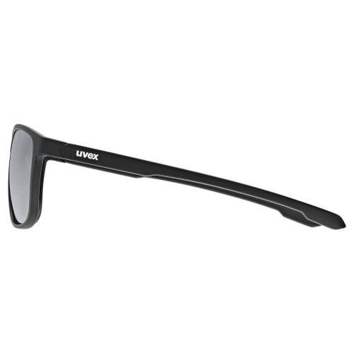 Brilles Uvex LGL 52 black matt / mirror silver