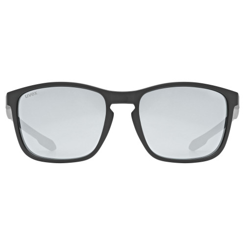 Brilles Uvex LGL 52 black matt / mirror silver