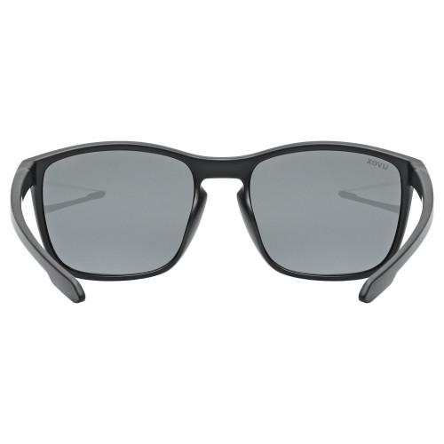 Brilles Uvex LGL 52 black matt / mirror silver