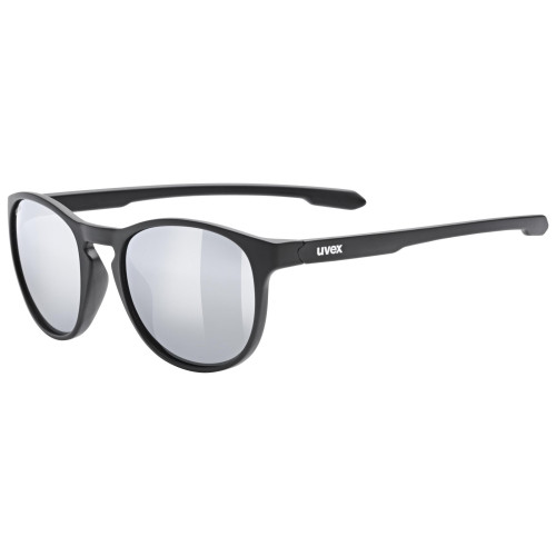 Brilles Uvex LGL 53 black matt / mirror silver