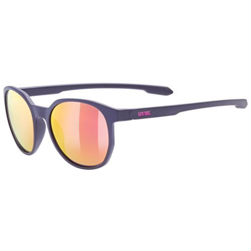 Glasses Uvex LGL 54 blue matt / mirror purple