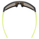 Brilles Uvex skyrise jr. black-yellow matt / mirror yellow
