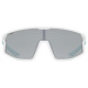 Glasses Uvex skyrise jr. white-green matt / mirror silver