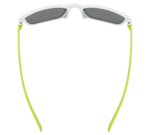 Brilles Uvex rookie white-lime mat / mirror green