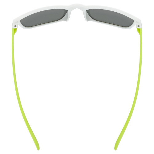 Brilles Uvex rookie white-lime mat / mirror green