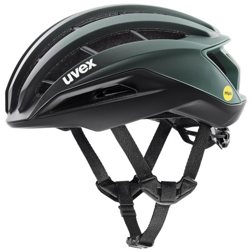 Helmet Uvex surge aero MIPS black-sage green matt-59-61CM
