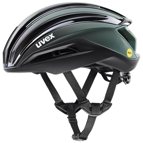 Helmet Uvex surge aero MIPS black-sage green matt-59-61CM