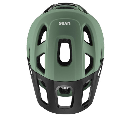 Helmet Uvex react MIPS moss green-black matt-59-61CM