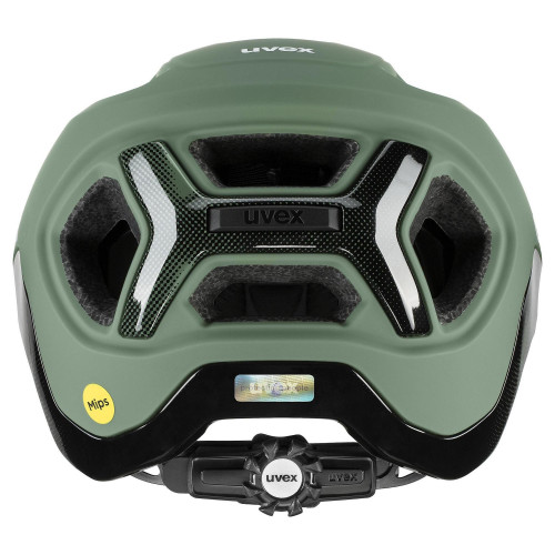 Helmet Uvex react MIPS moss green-black matt-59-61CM
